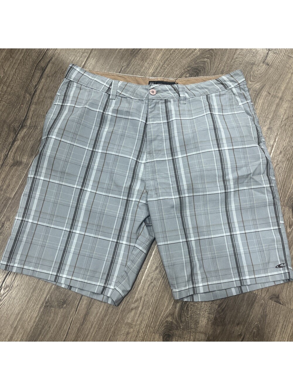 O’Neill Golf Shorts Size 40 Mens Triumph Flat Front Pockets Zip Fly